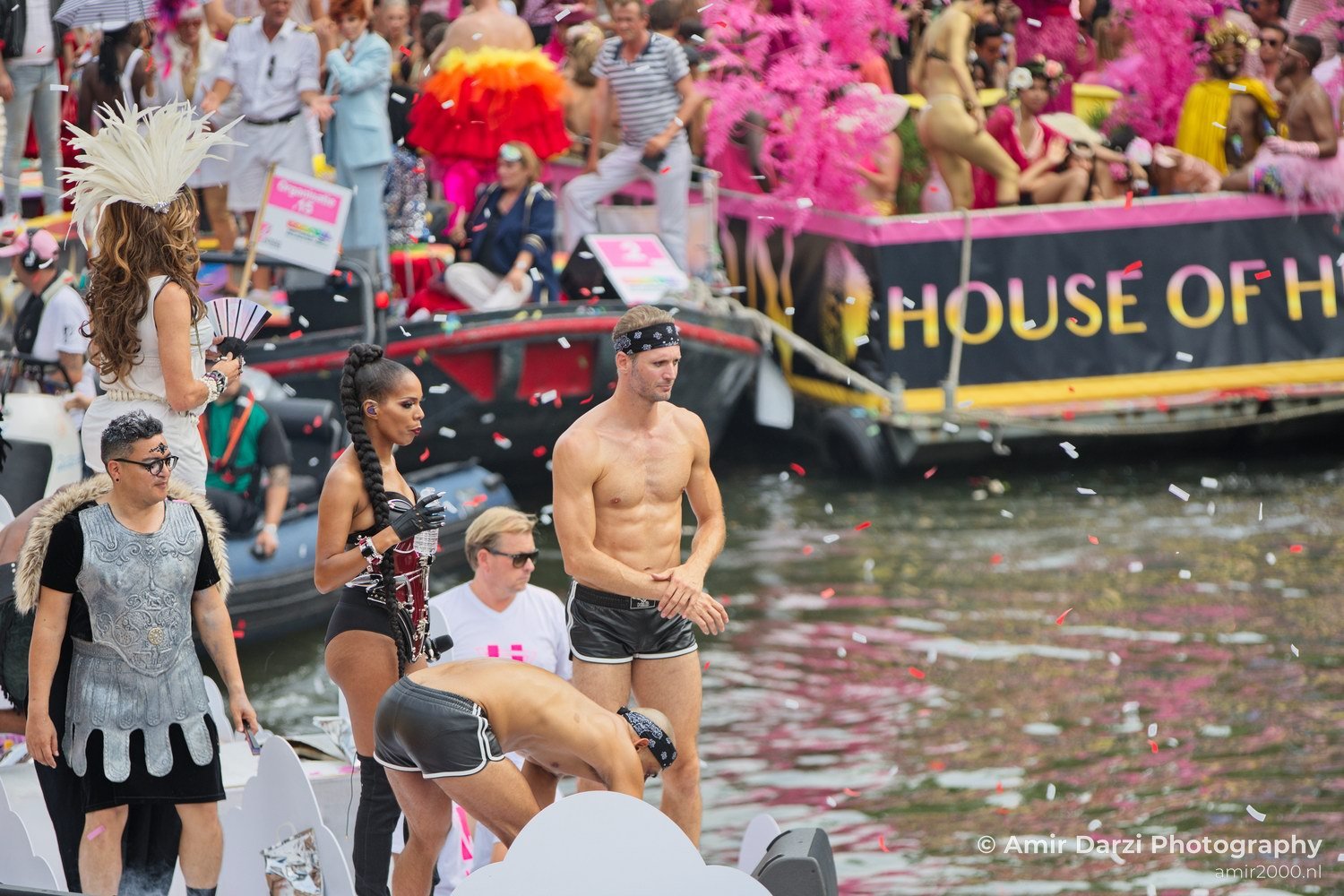 Heroes Gay Pride Canal Parade Amsterdam 2018 Amsterdam Netherlands from People Creative Collection series Photo 2