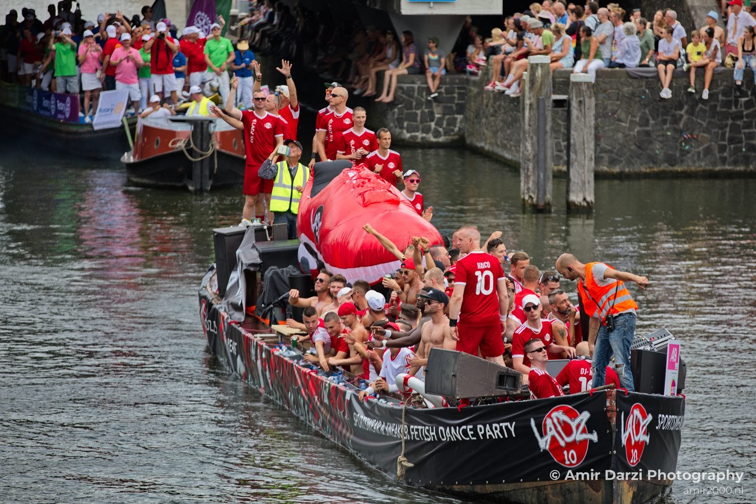 Heroes Gay Pride Canal Parade Amsterdam 2018 Amsterdam Netherlands from People Creative Collection series Photo 36
