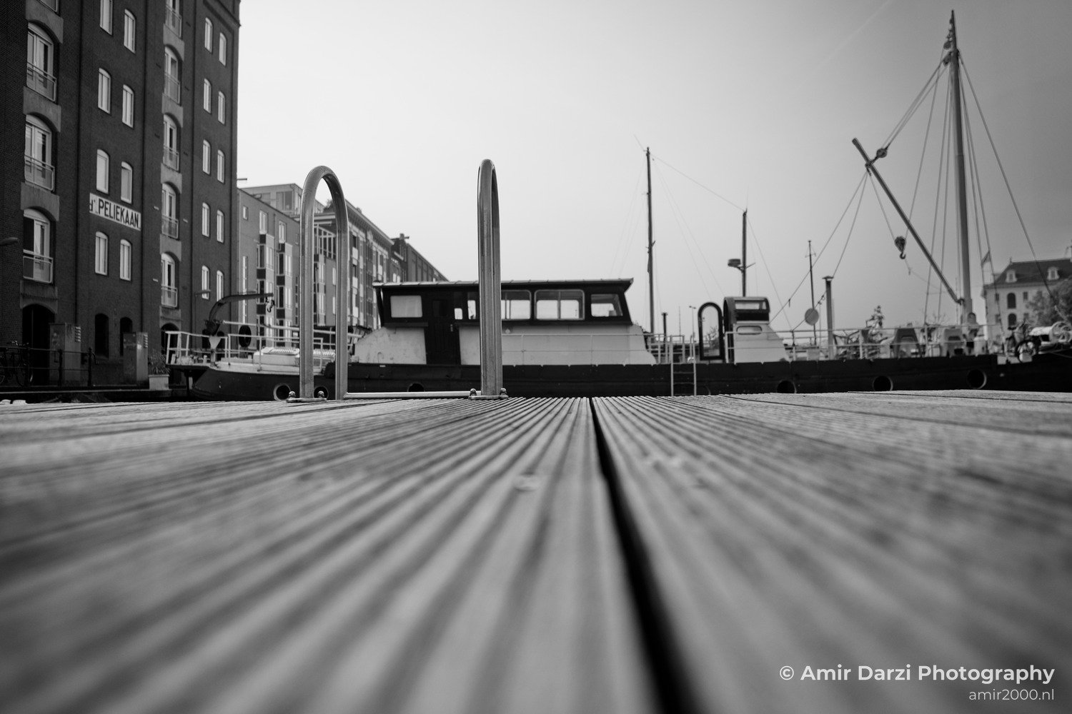 Wooden deck lines black and white miscellaneous General in General Photography Collection Photo 2