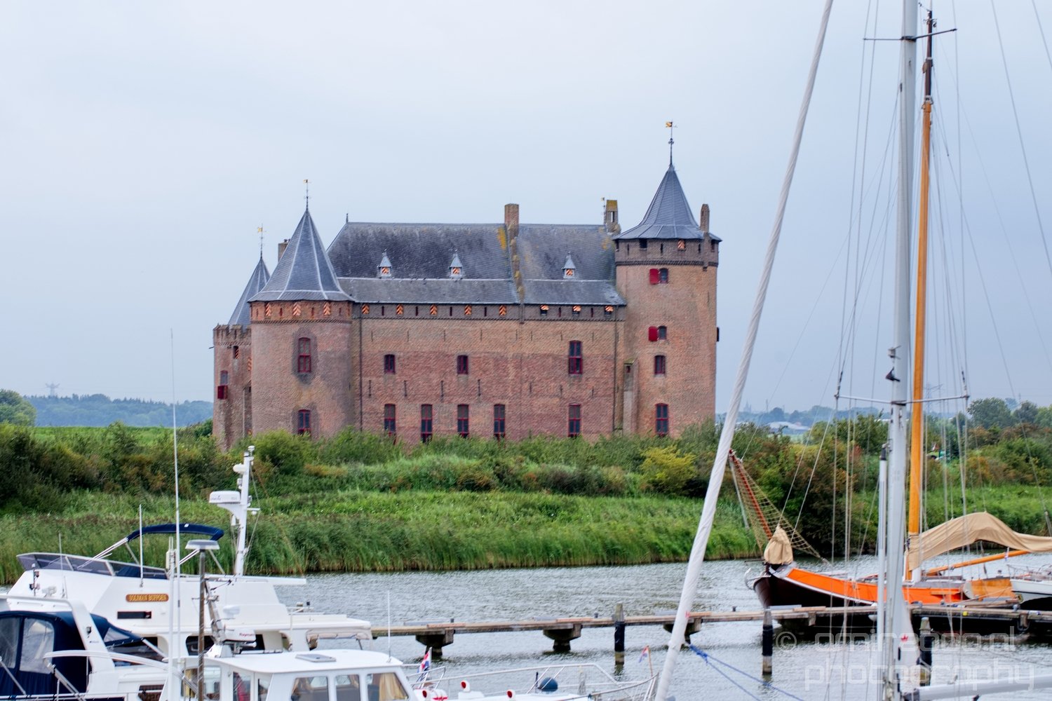 Muiderslot Muiden north holland landscape nederland Netherlands in Muiden Netherlands from nature series Photo 43