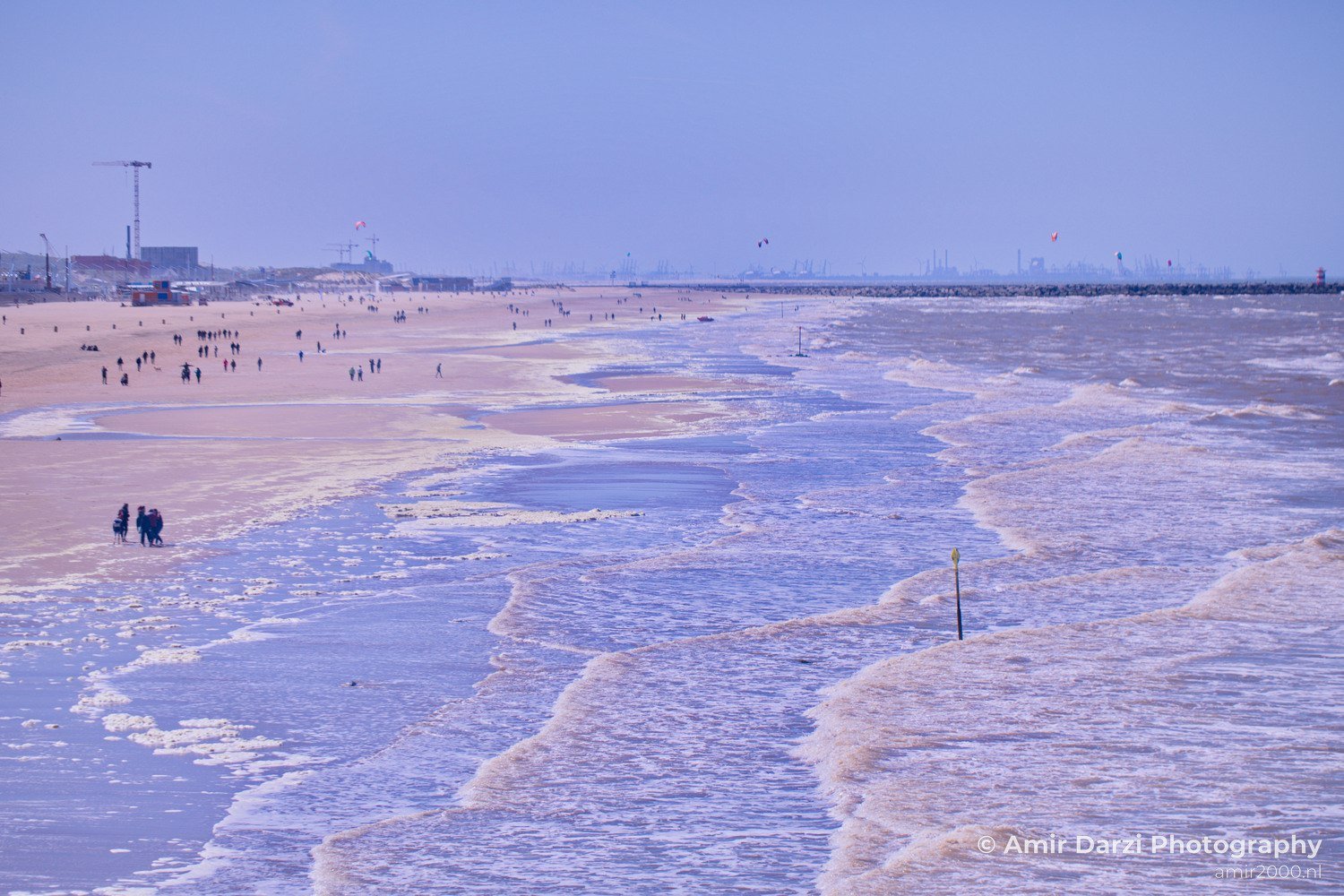 Scheveningen north sea Dutch landscape in Den Haag Netherlands from nature series Photo 14