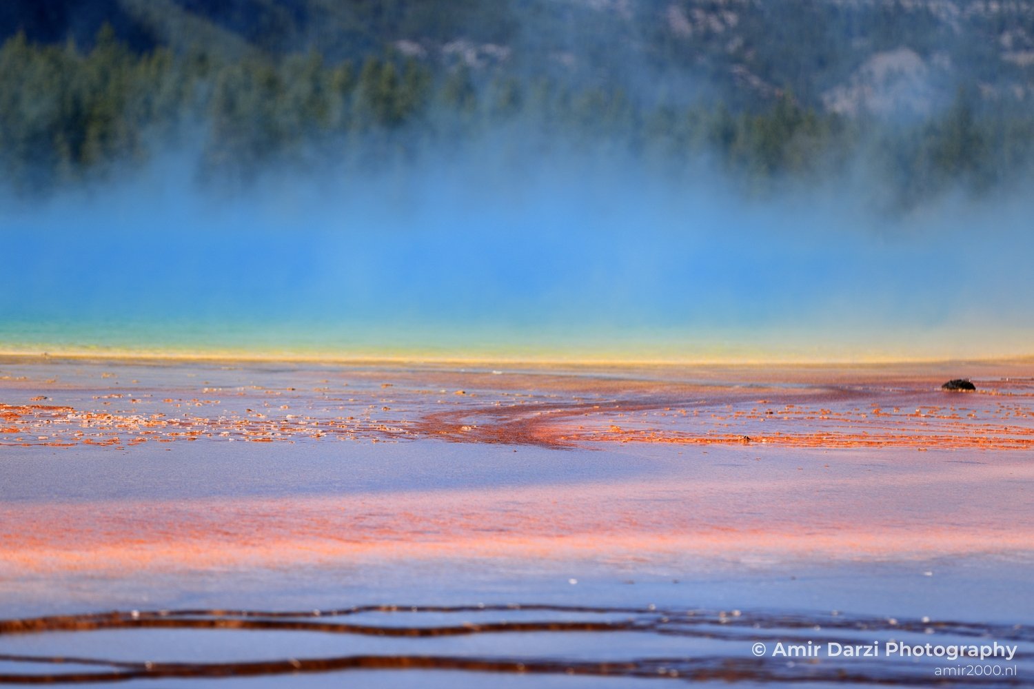 Grand Prismatic Spring Yellowstone National Park Wyoming USA landscape nature And Teton in Yellowstone Grand Teton Photo 53