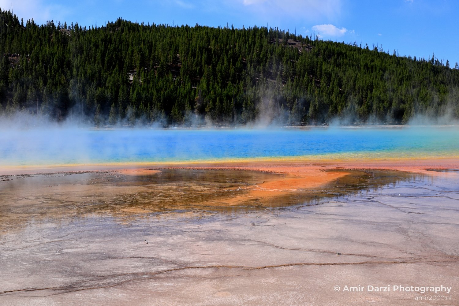 Grand Prismatic Spring Yellowstone National Park Wyoming USA landscape nature And Teton in Yellowstone Grand Teton Photo 76