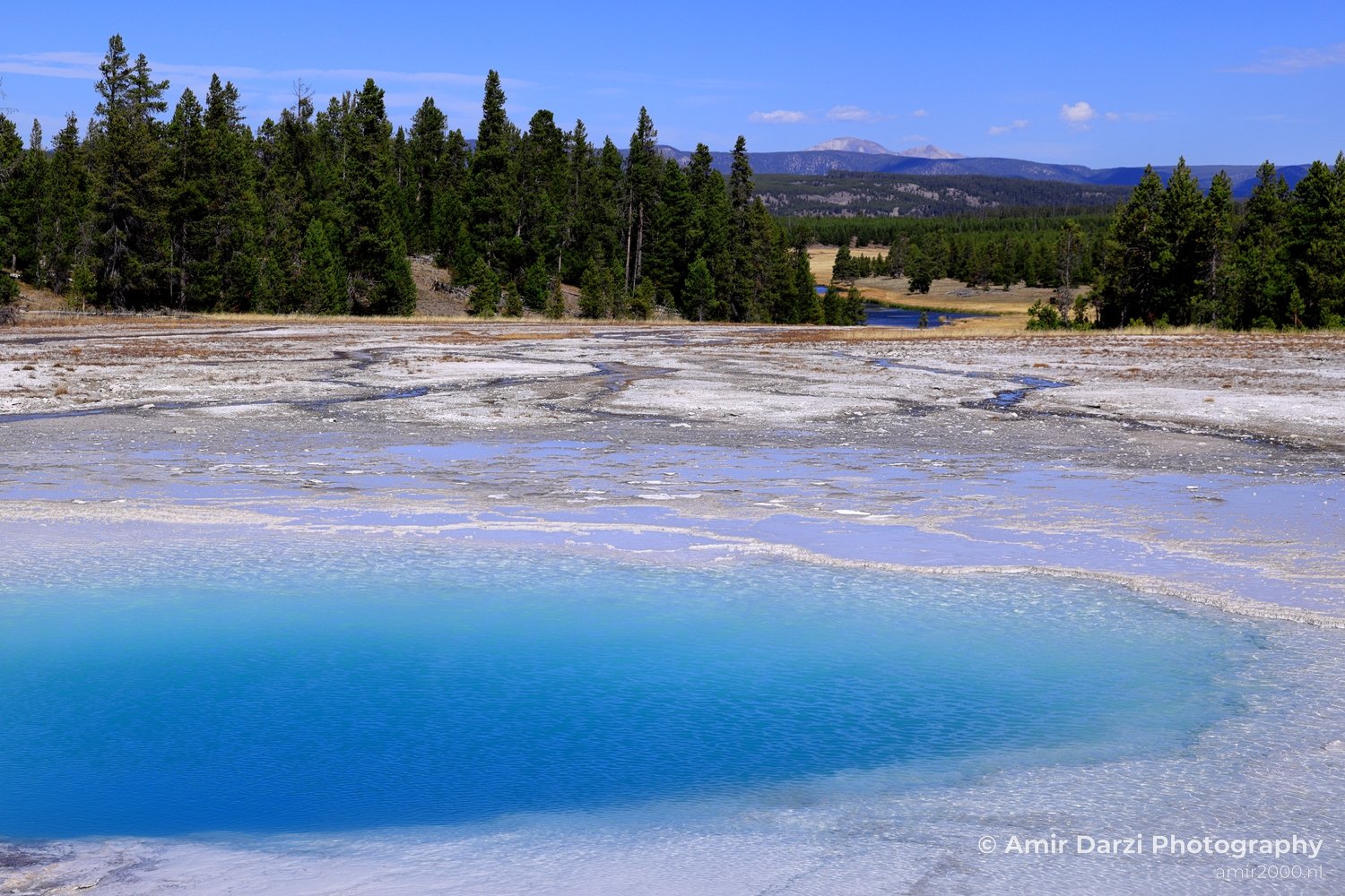Grand Prismatic Spring Yellowstone National Park Wyoming USA landscape nature And Teton in Yellowstone Grand Teton Photo 101