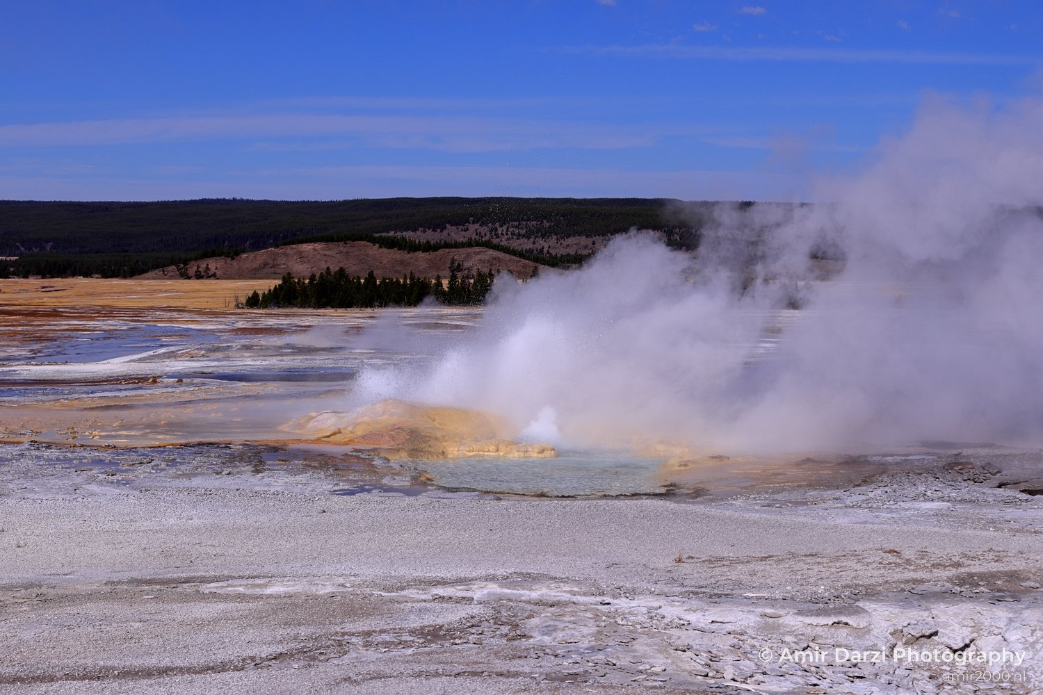 Upper Geyser Basin Morning Glory Pool Yellowstone National Park Wyoming USA landscape nature And Grand Teton Photo 47