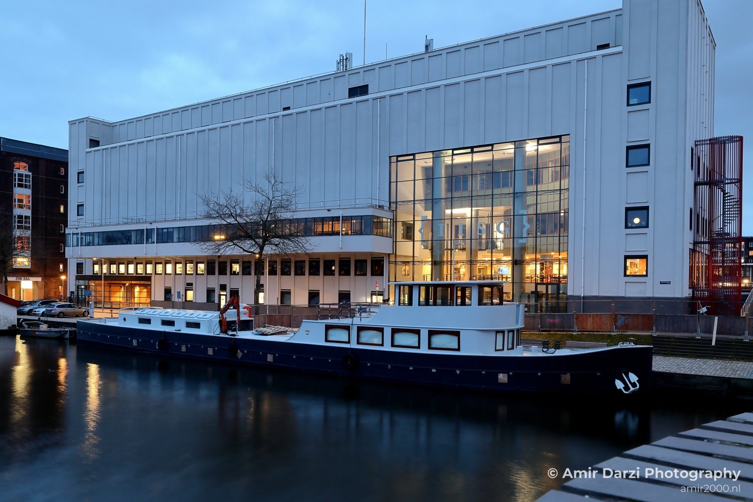 Zeeburg Amsterdam at Night Long Exposure Cityscape Netherlands in Amsterdam Netherlands Photo 2