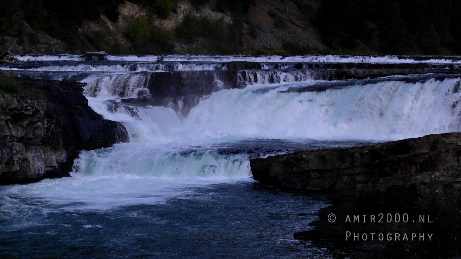 Kootenai Falls waterfall Lincoln County Montana USA landscape nature from usa nature series Photo 19