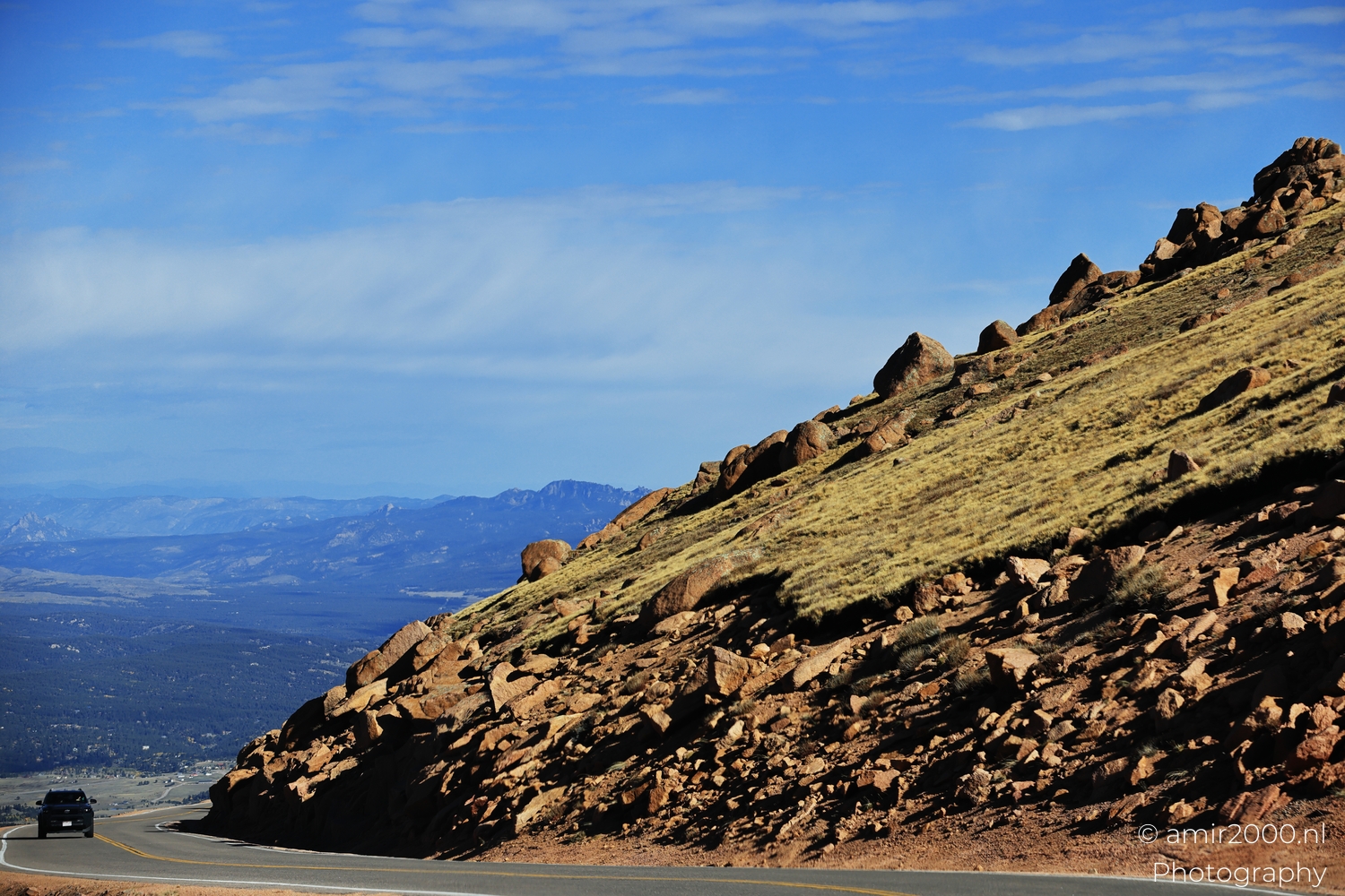 Turning Back at 12,000 Feet: Morning Views on Pikes Peak Highway