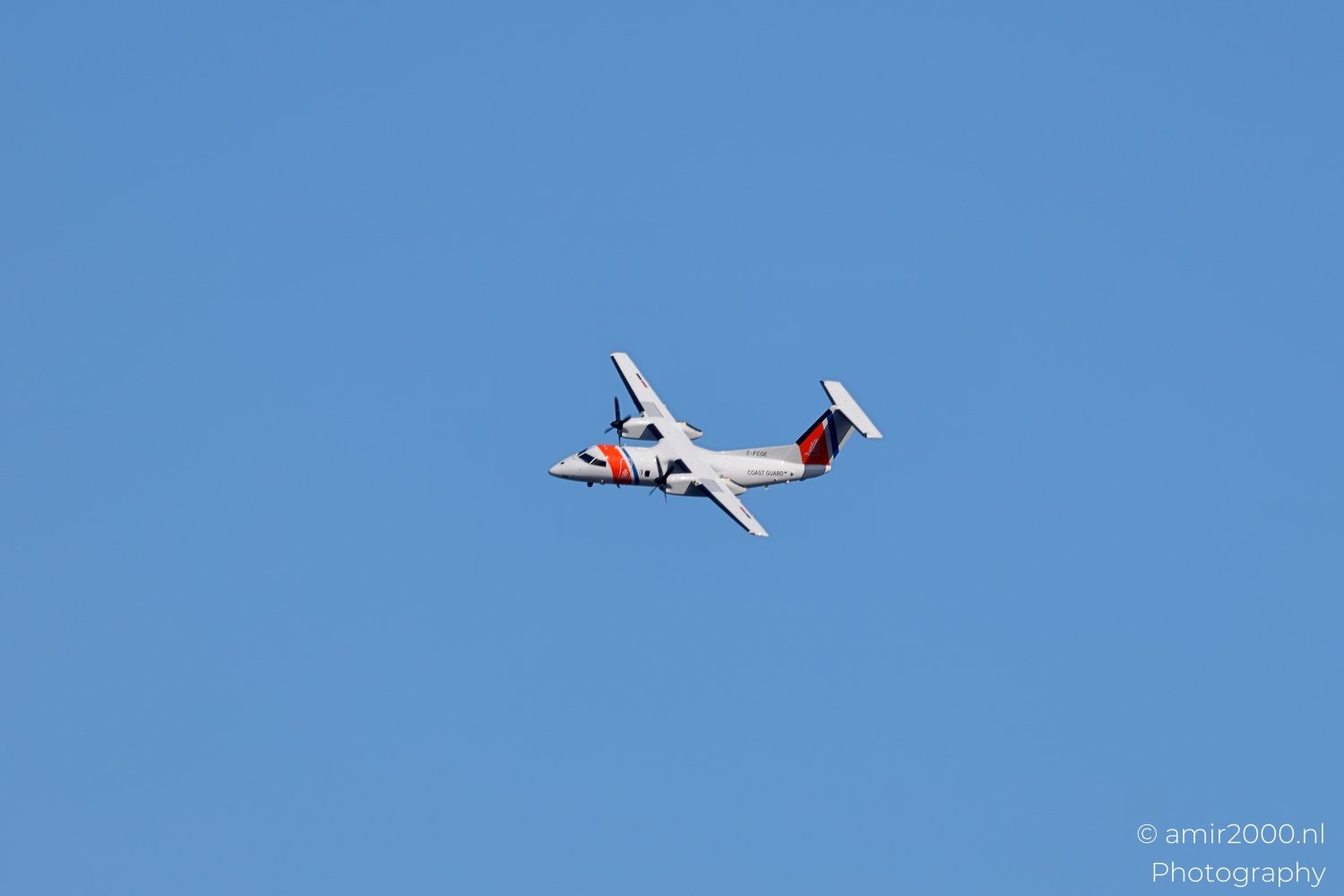 C FCGE De Havilland Canada DHC 8 102 Dash 8 Netherlands Coast Guard PAL Aerospace Sail Photo 5