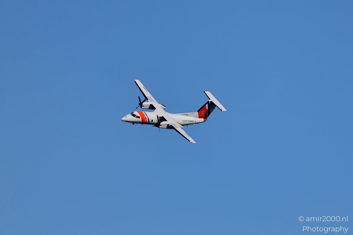 C FCGE De Havilland Canada DHC 8 102 Dash 8 Netherlands Coast Guard PAL Aerospace Sail Photo 6