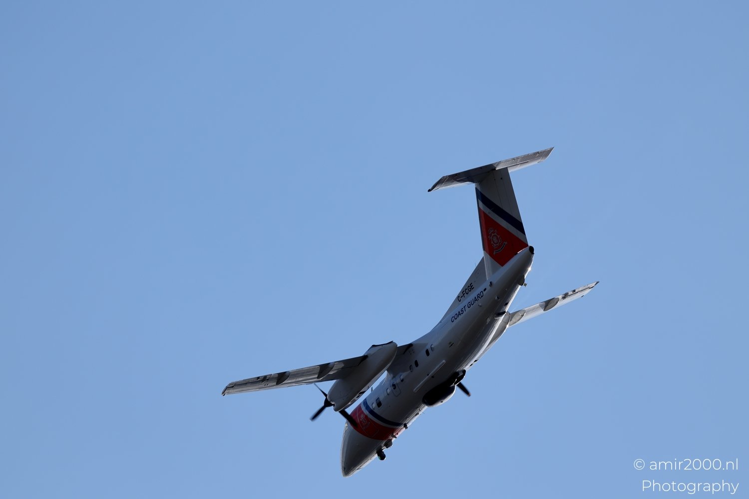 C FCGE De Havilland Canada DHC 8 102 Dash 8 Netherlands Coast Guard PAL Aerospace Sail Photo 7