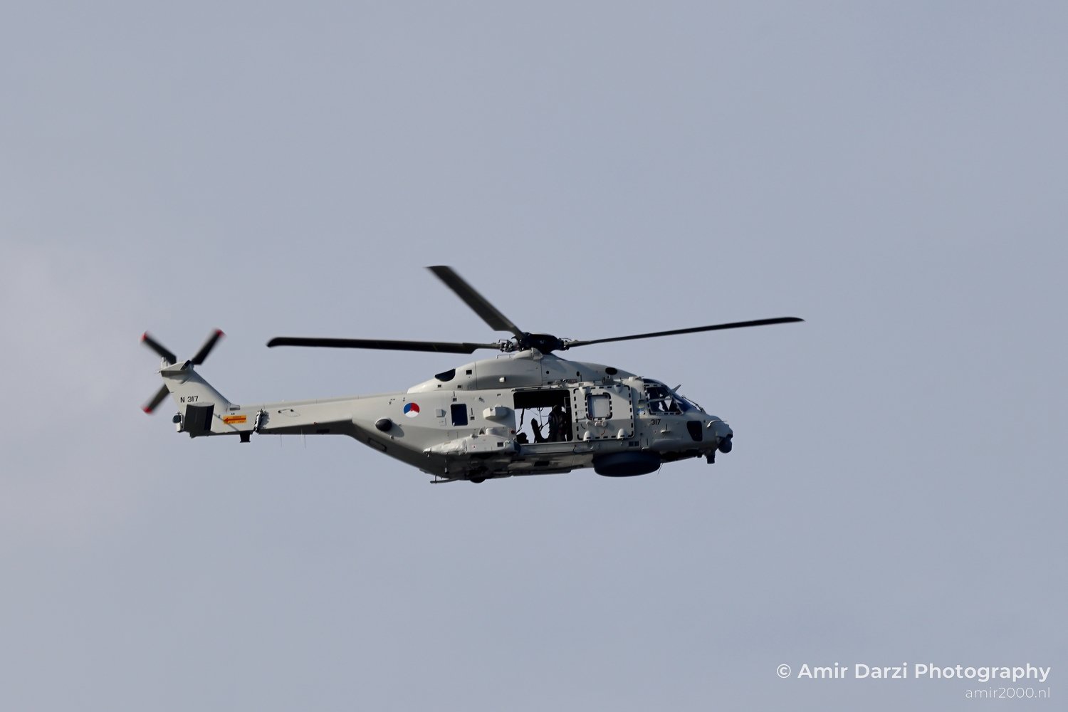 N 317 NHIndustries NH90 NFH Royal Netherlands Navy Sail 2025 750 to the city Amsterdam Netherlands Photo 8