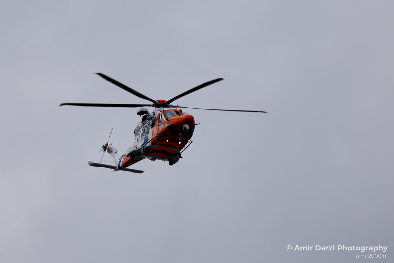 Netherlands Coast Guard Leonardo AW189 SAR helicopter Sail 2025 750 to the city Amsterdam Netherlands Aviation Photo 2
