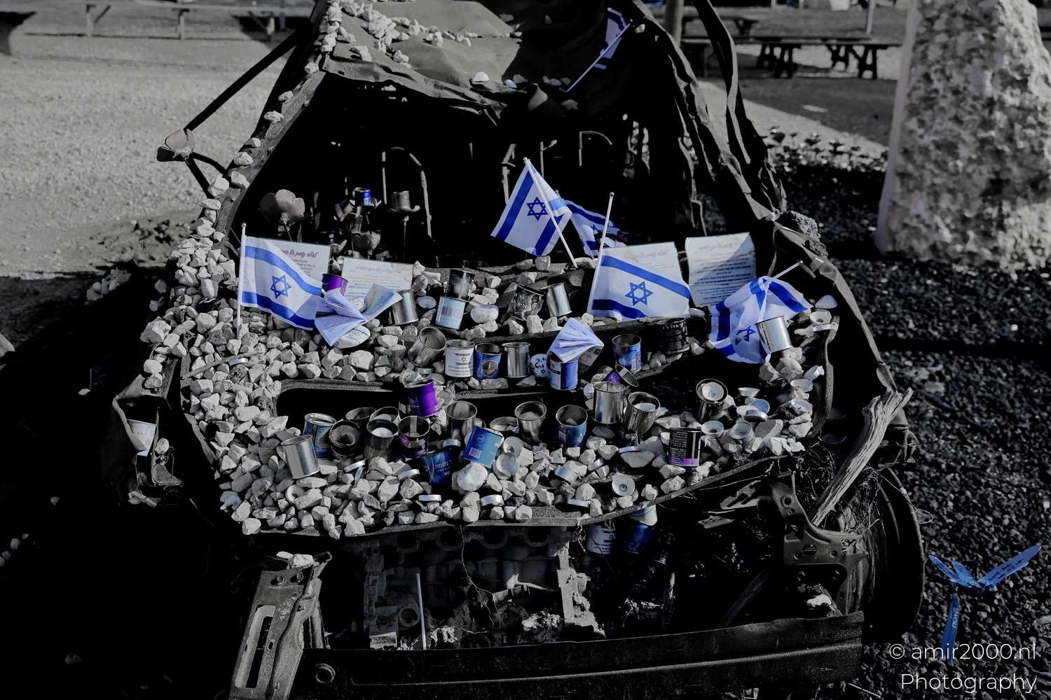 The Car Wall October 7 Memorial South Israel Blog Photo 5