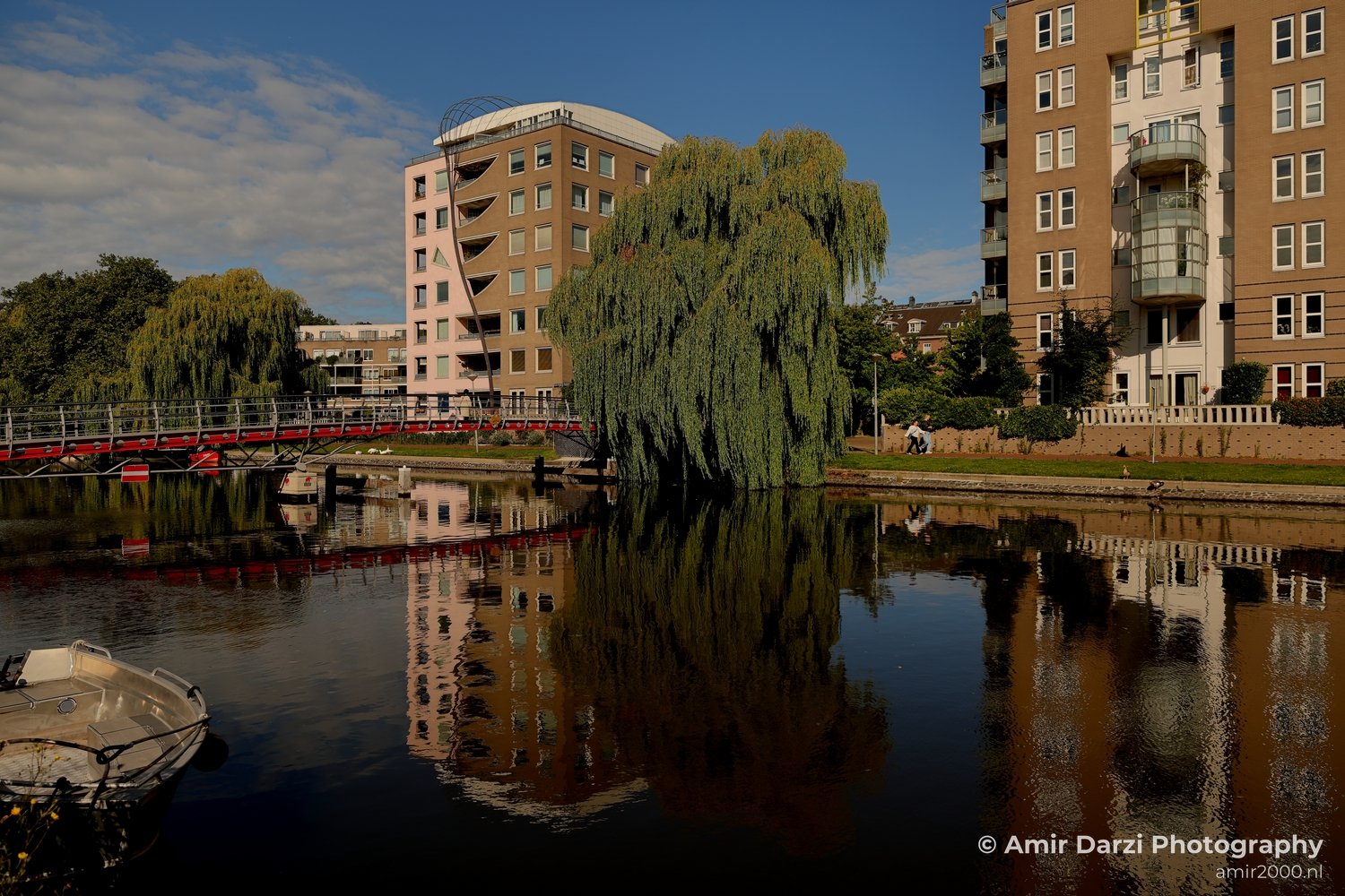 Alexanderkade reflection from Mauritskade Amsterdam Netherlands Cityscape Photo 4