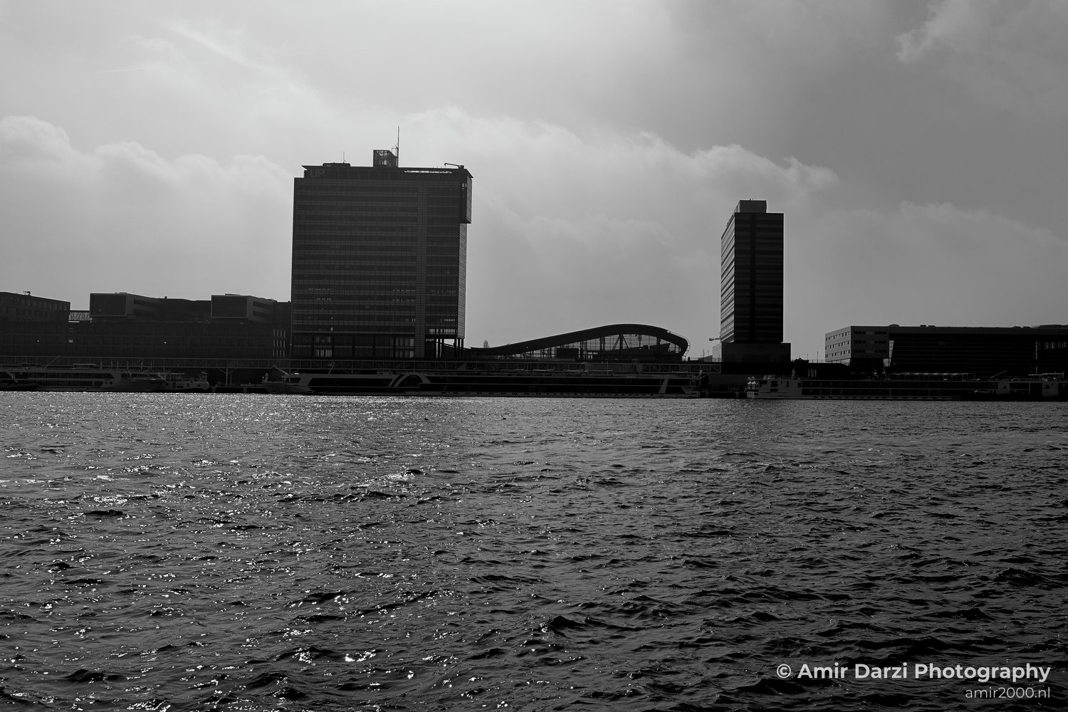 View of the city from Noord Amsterdam Netherlands Cityscape Photo 6