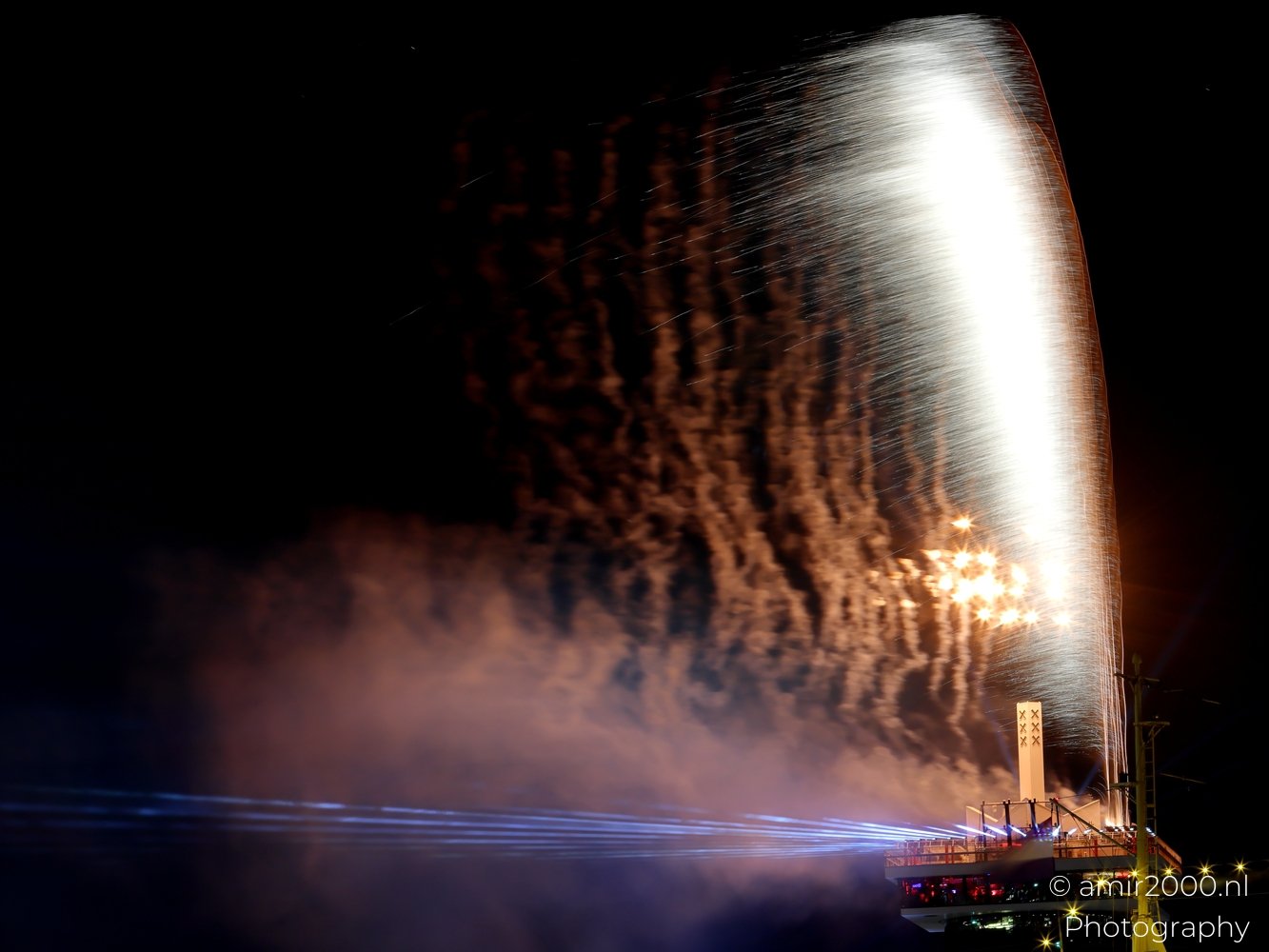 Fireworks during Sail 2025 750 to the city Amsterdam Netherlands Miscellaneous Photo 7