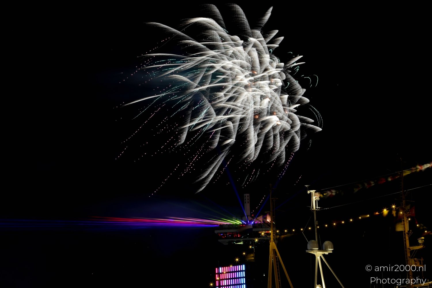 Fireworks during Sail 2025 750 to the city Amsterdam Netherlands Miscellaneous Photo 8