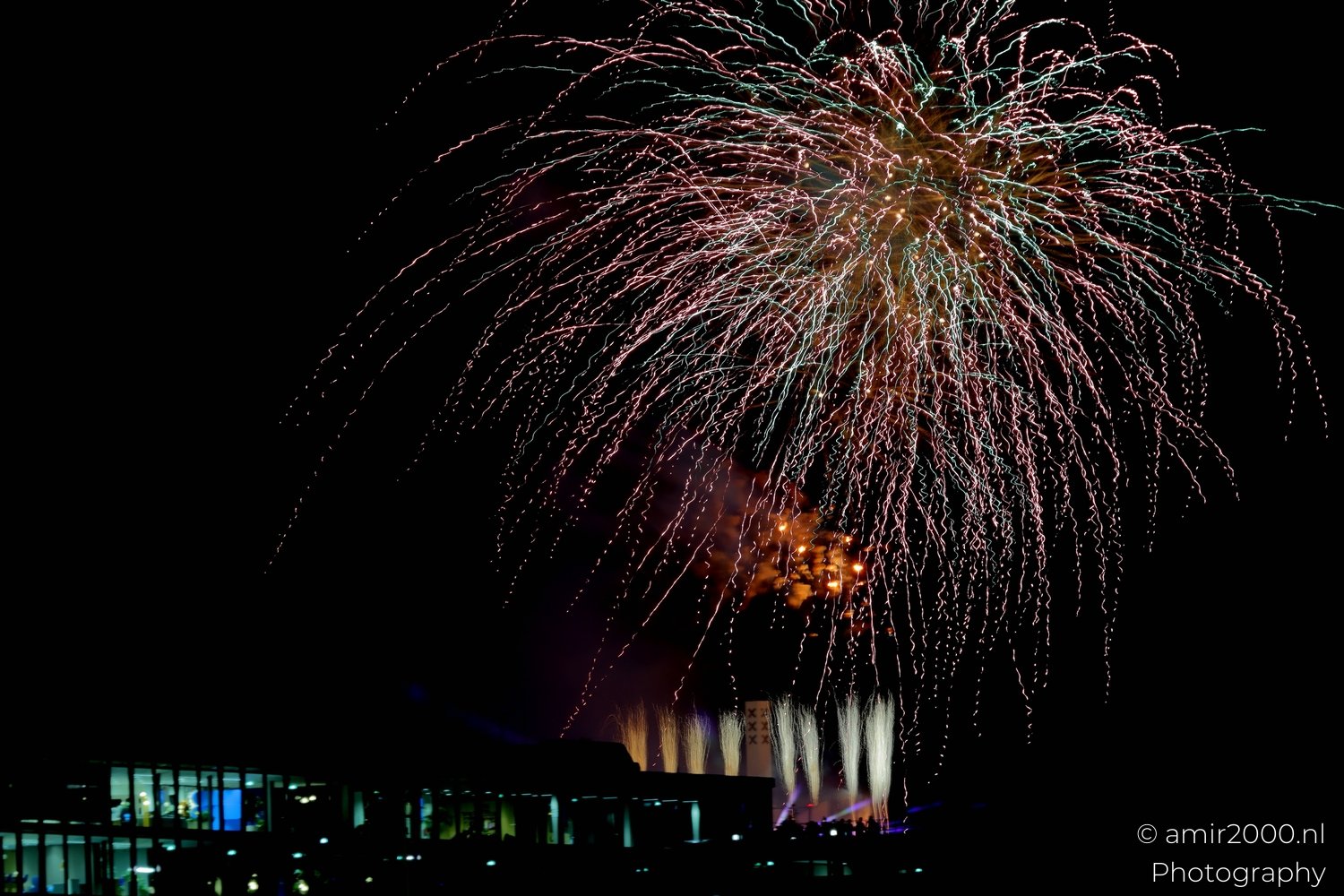 Fireworks during Sail 2025 750 to the city Amsterdam Netherlands Miscellaneous Photo 22