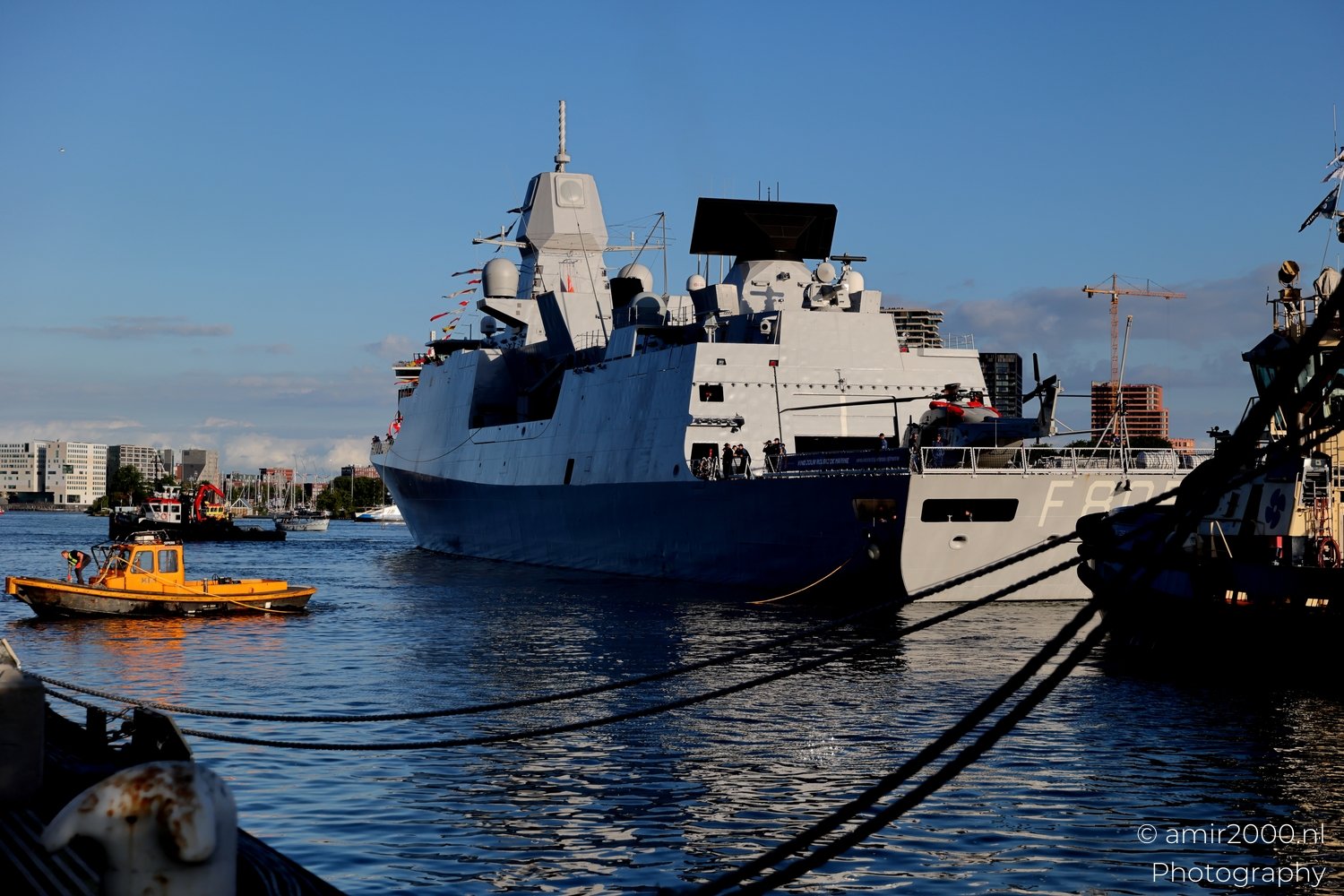 HNLMS Evertsen F805 De Zeven Provincien class frigate Royal Netherlands Navy Sail 2025 750 Photo 8