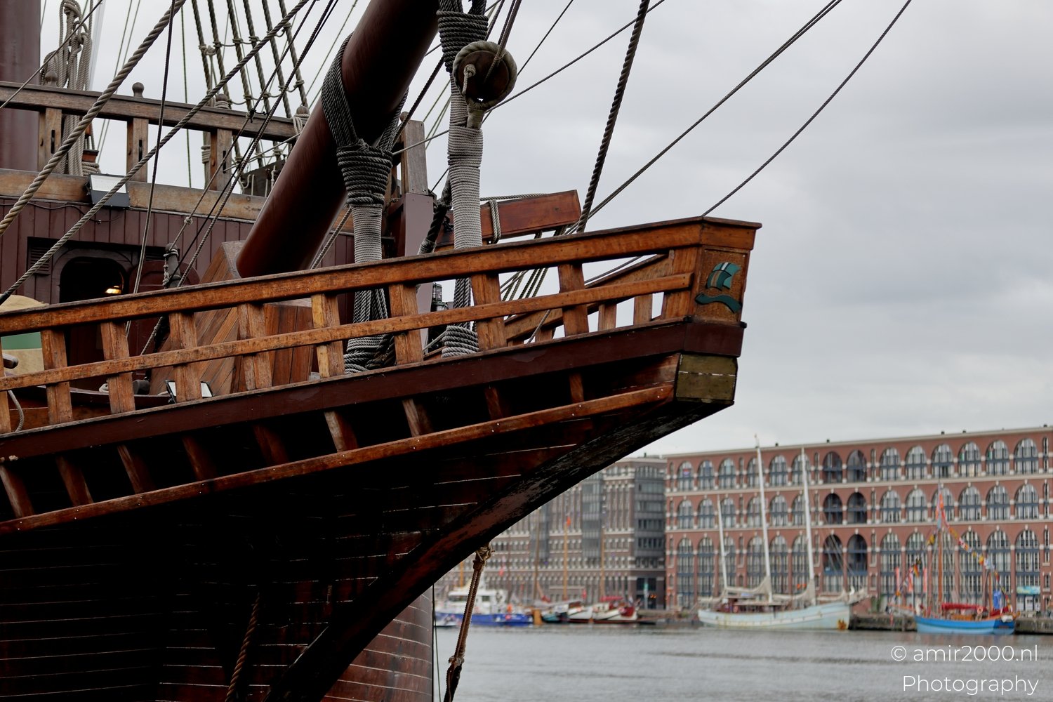 Looking at details of tall ships figureheads rigging galleon anchor details Sail 2025 750 Photo 20