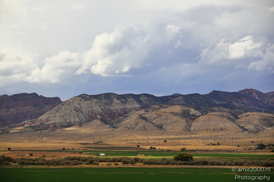 A panoramic view of a rural area near Interstate 70 in Utah USA. - image from year 2025 #001