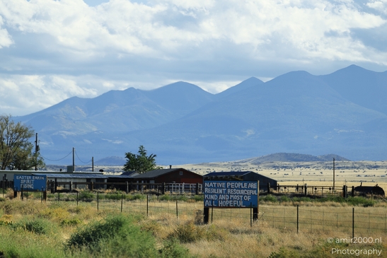 Small places on the go road trip in Arizona USA. Small towns on a road trip in Arizona. A small - image from year 2025 #026