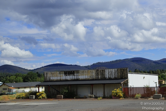 Small places on the go road trip in Arizona USA. An abandoned building in a rural area of - image from year 2025 #046