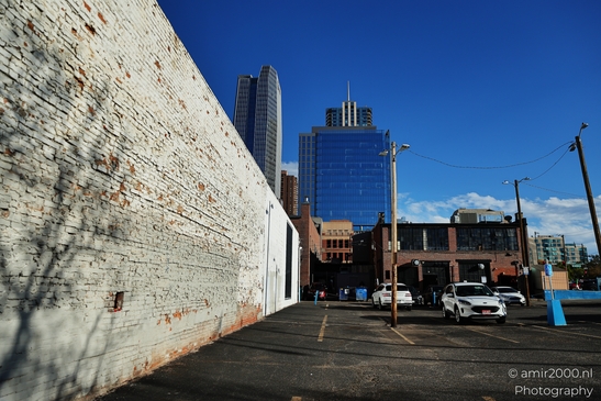A view of modern high-rise buildings in Denver Colorado USA. - image from year 2025 #039