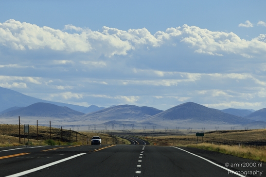 On The Way In Western USA in Transportation Collection. A clear day on the highway in western - image from year 2025 #040
