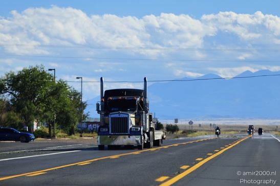 Trucks In Arizona in Transportation Collection. A large semi-truck driving on a clear day in the - image from year 2025 #009