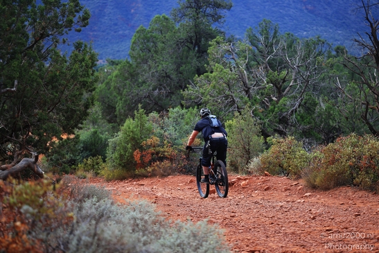 Bell Rock Hike Loop The person is on a mountain bike in Sedona Arizona USA image from year 2025 #11