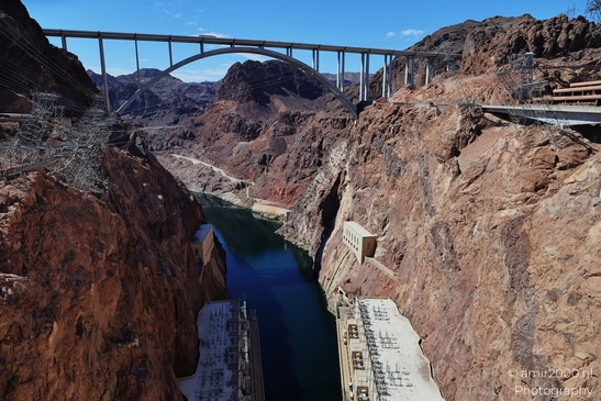Hydroelectric power plant in Hoover Dam Nevada Arizona USA. The Hoover Dam in Arizona, a marvel - image from year 2025 #008