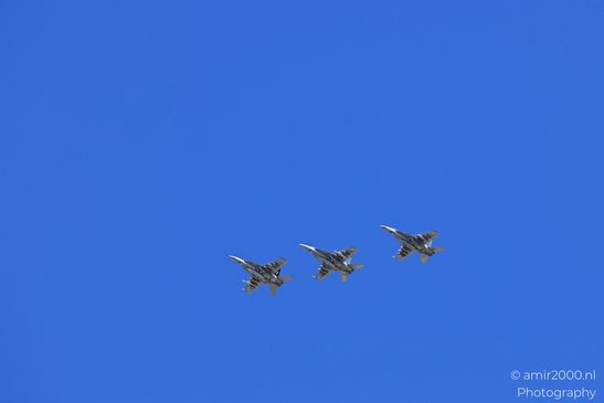 Four F A 18 Hornets jets flying in formation in Colorado USA. Four F/A-18 Hornet fighter jets - image from year 2025 #004
