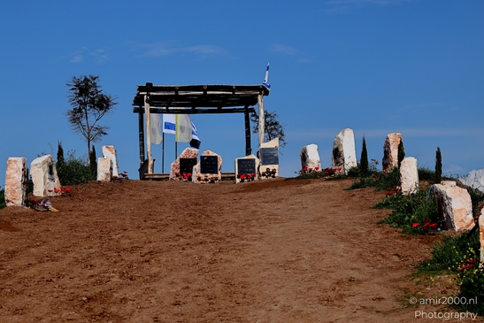 The Nahal Oz Observers Memorial stands as a tribute to courage and sacrifice on the border, marking a day that changed lives forever. Photographed by Amir Darzi. Photography by amir2000.nl, a Dutch photographer.