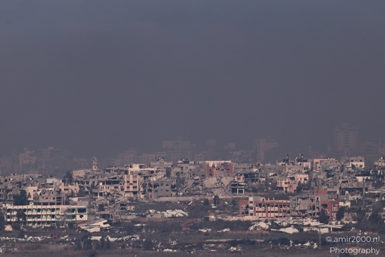 Looking toward Gaza after October 7, a landscape marked by conflict, memory, and the fragile hope for something better. Photographed by Amir Darzi. Photography by amir2000.nl, a Dutch photographer.