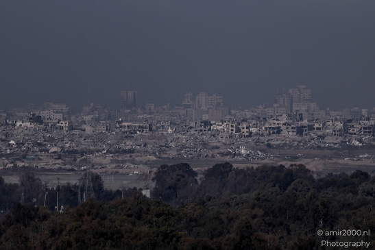Looking toward Gaza after October 7, a landscape marked by conflict, memory, and the fragile hope for something better. Photographed by Amir Darzi. Photography by amir2000.nl, a Dutch photographer.