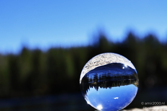 Across Rocky Mountain National Park, Glass Ball Creative Series, a glass ball reveals a - image from year 2025 #010
