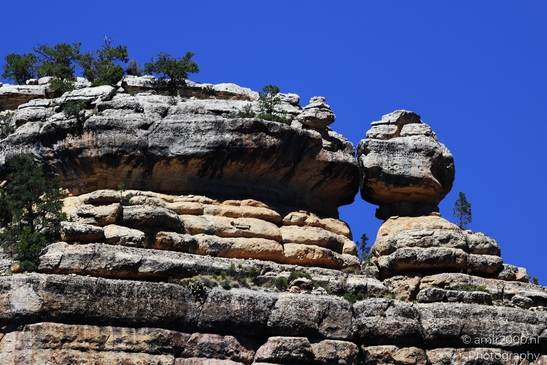 Duck on a Rock Viewpoint the duck shaped rock formation perched above wide canyon layers in - image from year 2025 #020