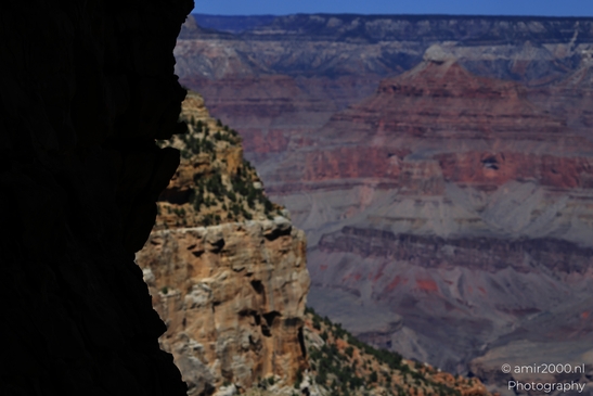 Grandview Point overlook telephoto canyon textures and layered rock formations with deep - image from year 2025 #007