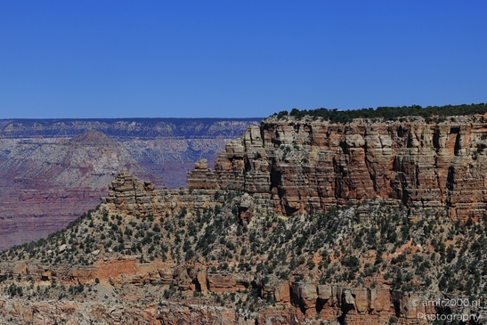 Grandview Point overlook telephoto canyon textures and layered rock formations with deep - image from year 2025 #021