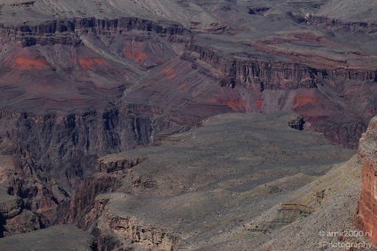 Grandview Point overlook telephoto canyon textures and layered rock formations with deep - image from year 2025 #023