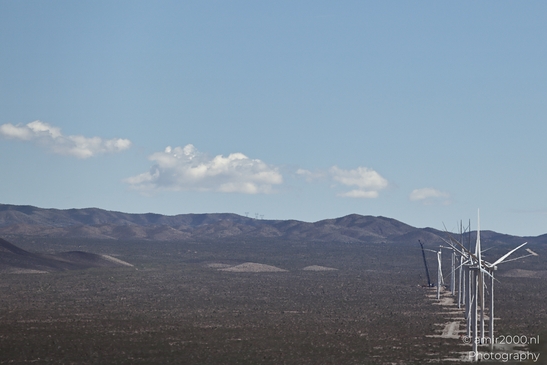 Desert Wind Farm in Arizona USA in Utility Photography Series. The wind turbines are clearly - image from year 2025 #007