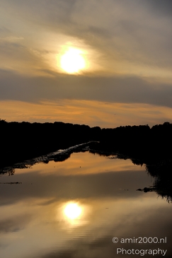 Reflection_Of_Sunset_at_Landelijk_Noord_Noord_Holland_Netherlands_Nature_Photography_Canon_EOS_R5_Mark_II_2025_001.JPG