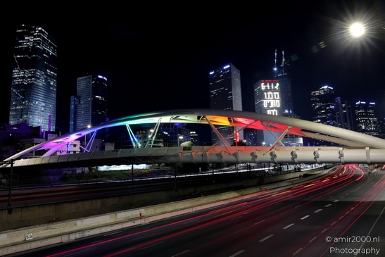 Pride_colors_Yitzhak_Navon_Bridge_Yehudit_Blvd_Tel_Aviv_jaffa_Israel_Night_Photography_Canon_EOS_R5_Mark_II_2025_002.JPG