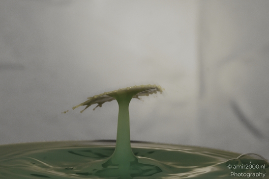 Water drops in motion create a dynamic and artistic scene in Water Drops Creative Series. . - image from year 2025 #011