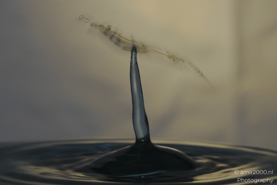 Water droplet impact creates a stunning sculpture of motion and energy in Water Drops Creative - image from year 2025 #001
