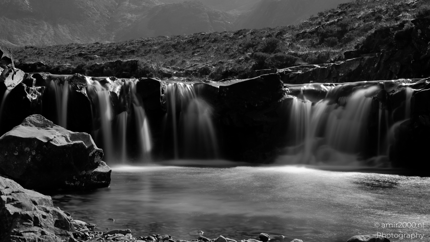 Mid March Water at the Fairy Pools in Glen Brittle