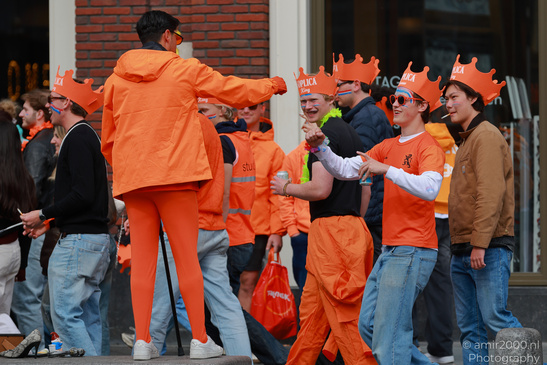 Koningsdag birthday celebration for King Willem Alexander in Amsterdam, Netherlands with people - image from year 2026 #012