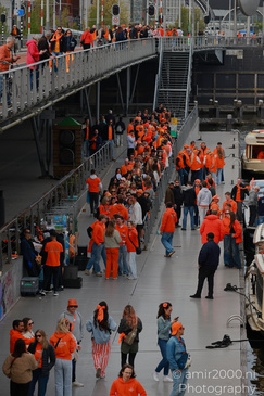Koningsdag birthday celebration for King Willem Alexander in Amsterdam, Netherlands with festive - image from year 2026 #023